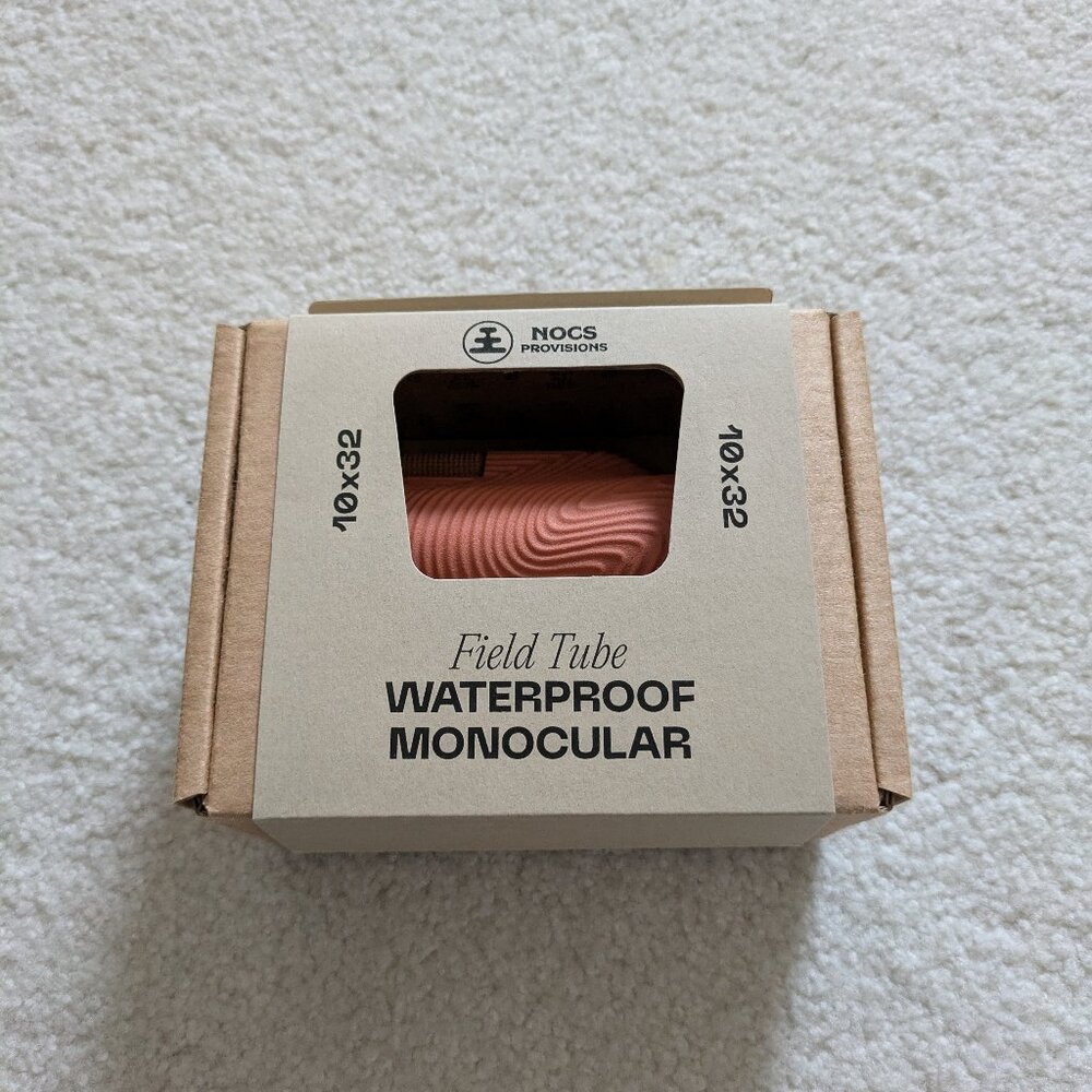 NOCS Provisions Field Tube Waterproof Monocular, 10x32